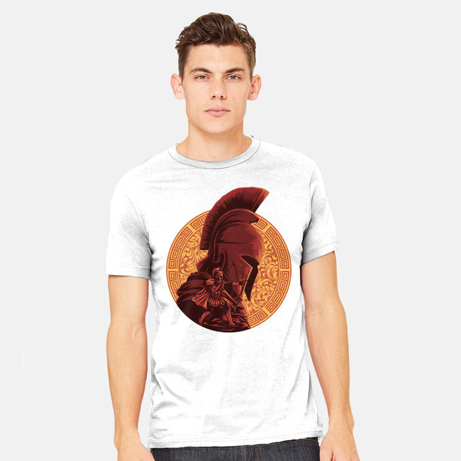 Man Of Many Wiles-Mens-Heavyweight-Tee-rmatix