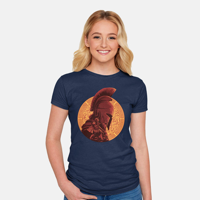 Man Of Many Wiles-Womens-Fitted-Tee-rmatix