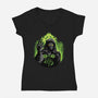 Emperor Eclipse-Womens-V-Neck-Tee-rmatix