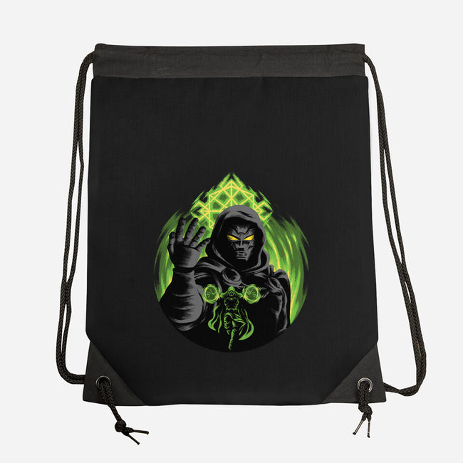 Emperor Eclipse-None-Drawstring-Bag-rmatix