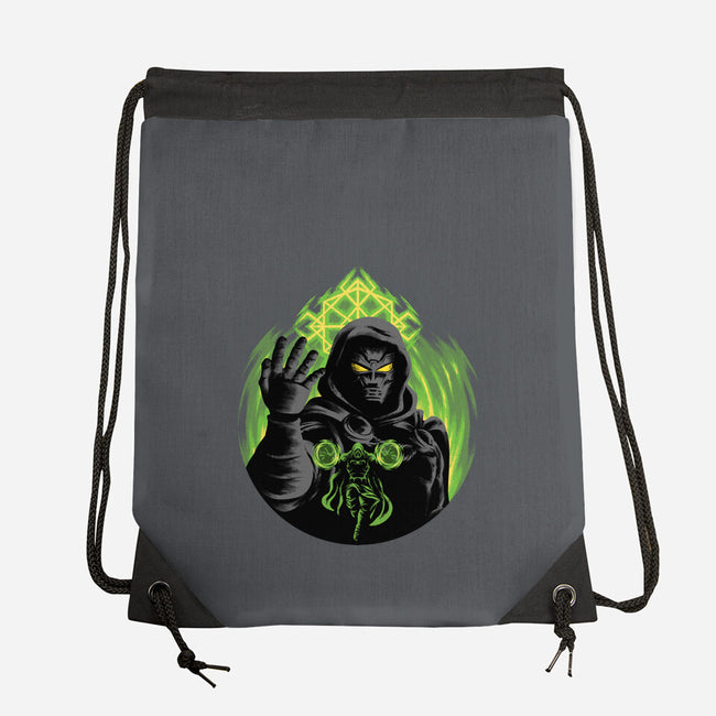 Emperor Eclipse-None-Drawstring-Bag-rmatix