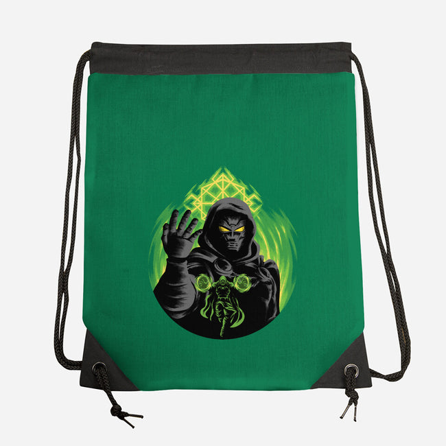 Emperor Eclipse-None-Drawstring-Bag-rmatix
