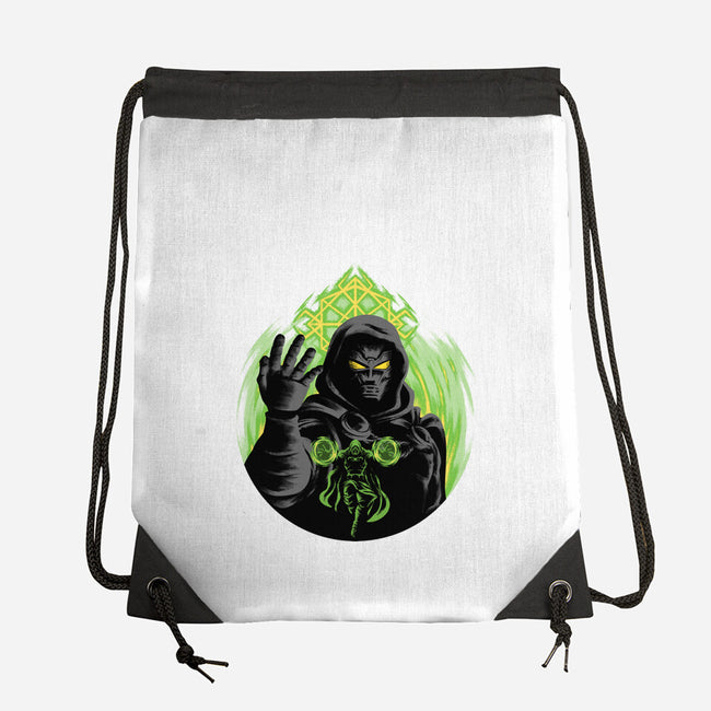 Emperor Eclipse-None-Drawstring-Bag-rmatix