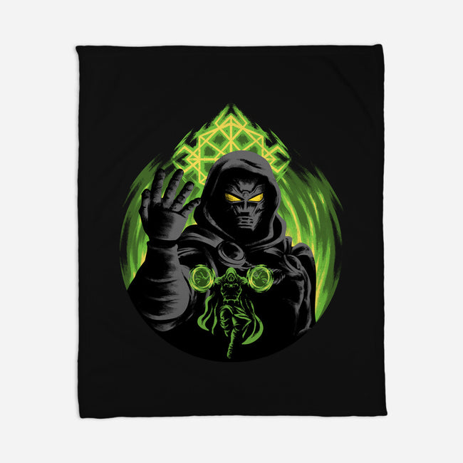 Emperor Eclipse-None-Fleece-Blanket-rmatix