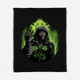 Emperor Eclipse-None-Fleece-Blanket-rmatix
