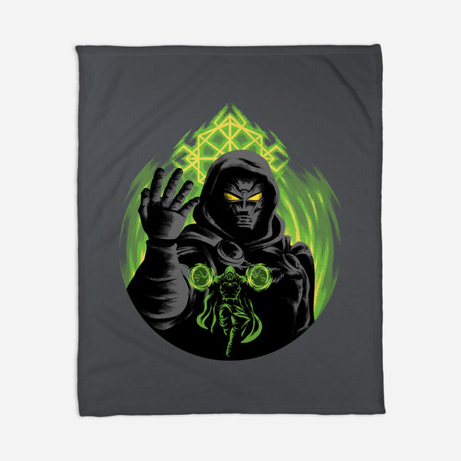 Emperor Eclipse-None-Fleece-Blanket-rmatix
