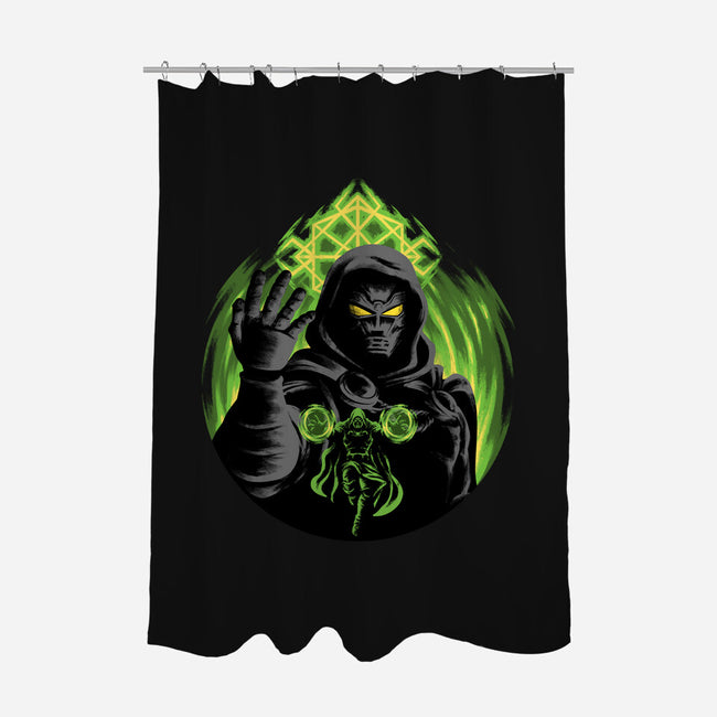 Emperor Eclipse-None-Polyester-Shower Curtain-rmatix