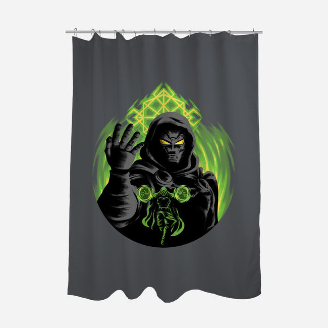 Emperor Eclipse-None-Polyester-Shower Curtain-rmatix