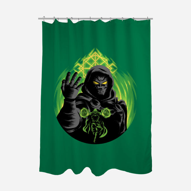 Emperor Eclipse-None-Polyester-Shower Curtain-rmatix