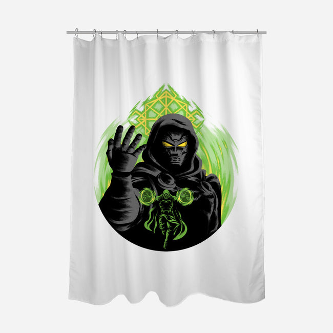 Emperor Eclipse-None-Polyester-Shower Curtain-rmatix