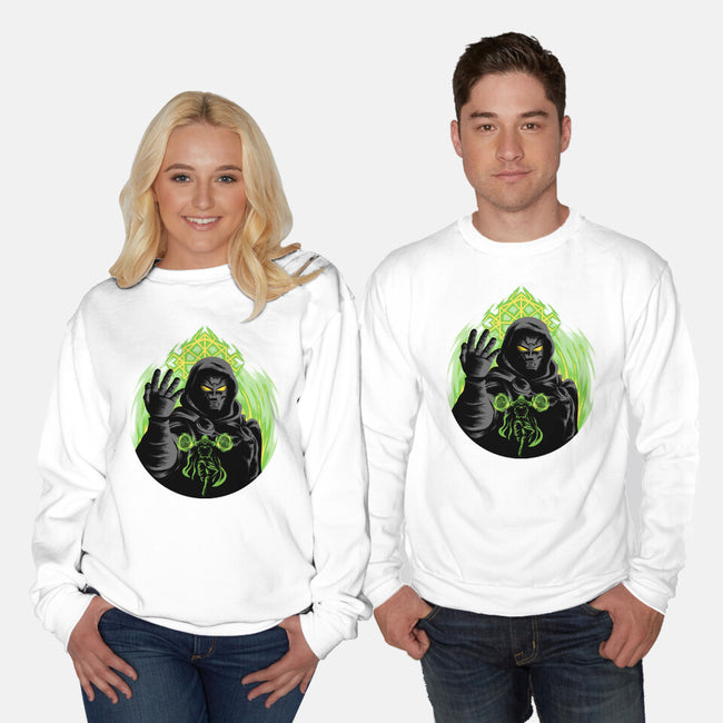 Emperor Eclipse-Unisex-Crew Neck-Sweatshirt-rmatix
