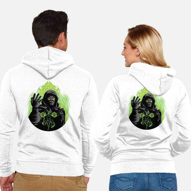 Emperor Eclipse-Unisex-Zip-Up-Sweatshirt-rmatix