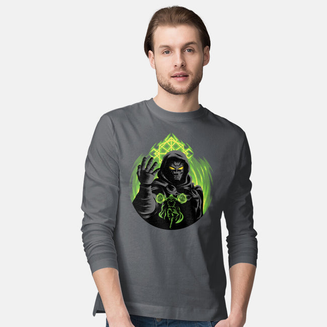 Emperor Eclipse-Mens-Long Sleeved-Tee-rmatix
