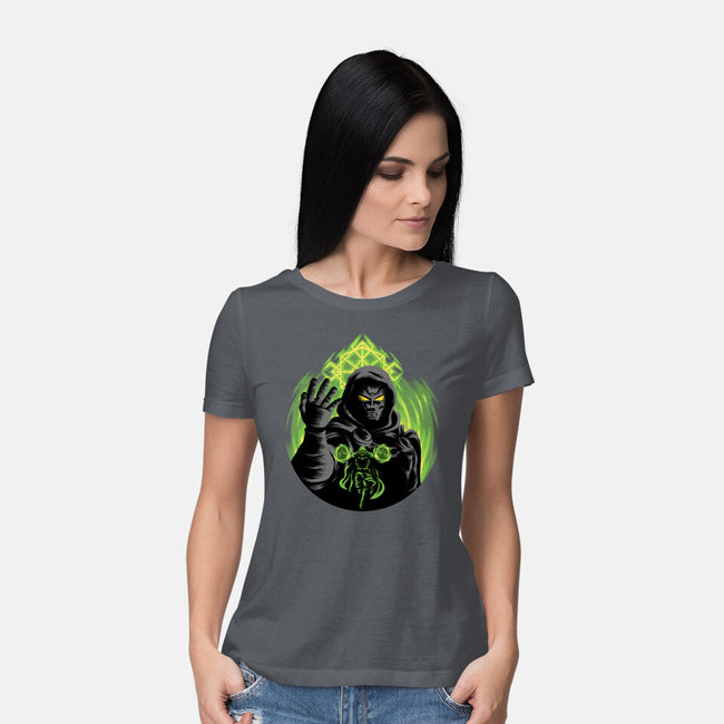 Emperor Eclipse-Womens-Basic-Tee-rmatix