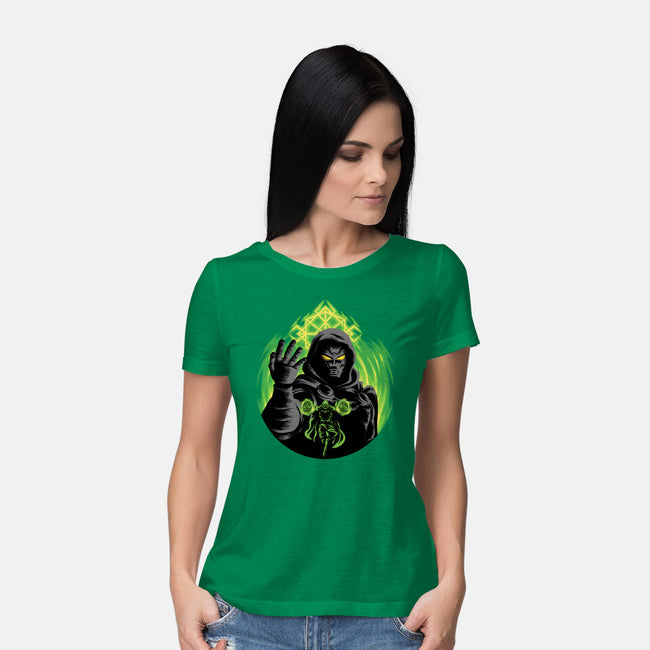 Emperor Eclipse-Womens-Basic-Tee-rmatix