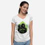 Emperor Eclipse-Womens-V-Neck-Tee-rmatix