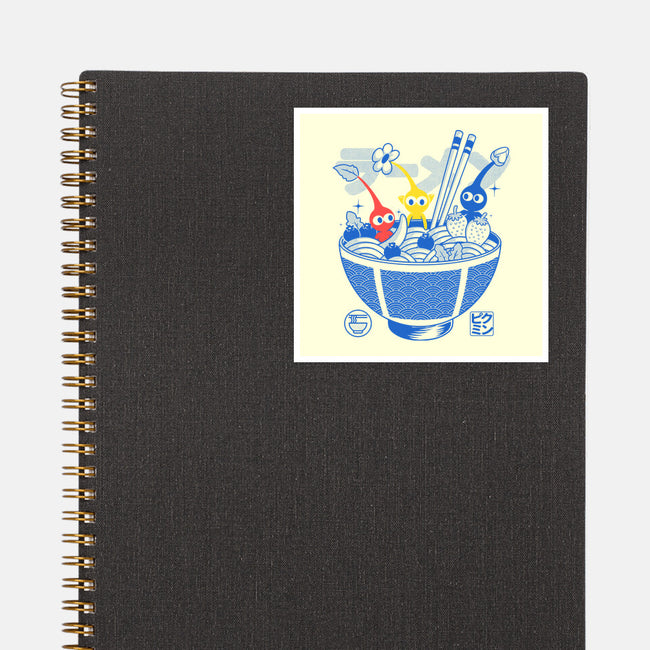 Fruit Ramen-None-Glossy-Sticker-Eoli Studio