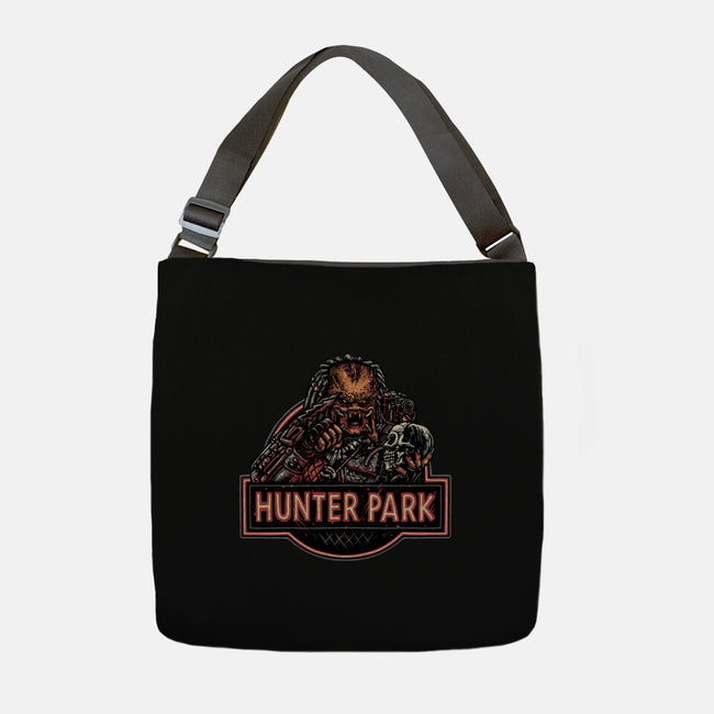 Welcome To Hunter Park-None-Adjustable Tote-Bag-glitchygorilla