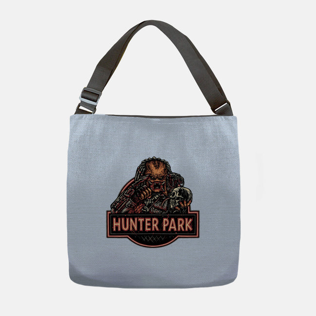Welcome To Hunter Park-None-Adjustable Tote-Bag-glitchygorilla