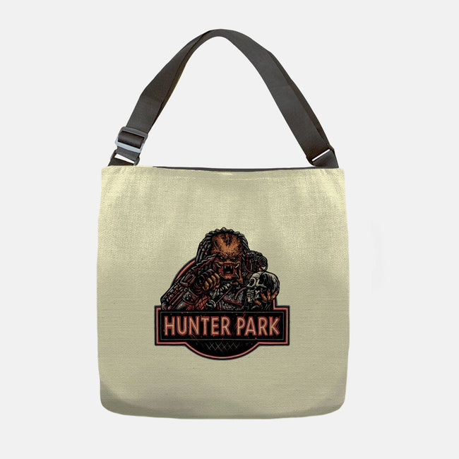 Welcome To Hunter Park-None-Adjustable Tote-Bag-glitchygorilla