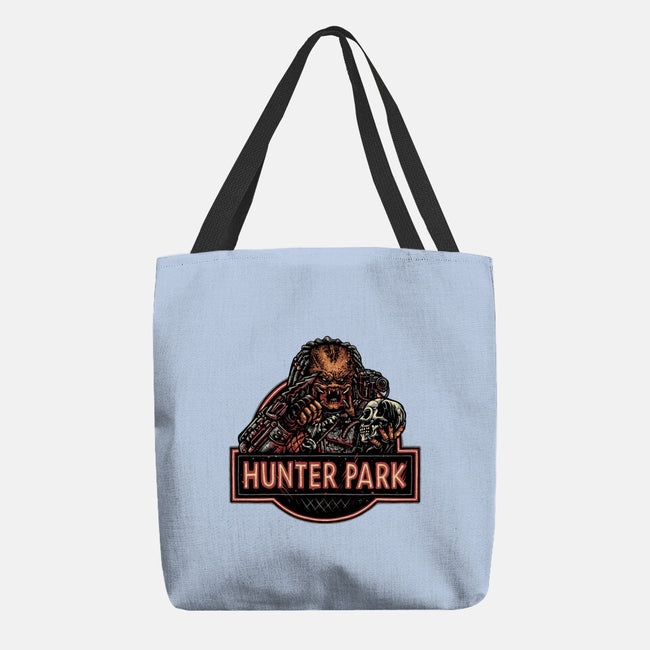 Welcome To Hunter Park-None-Basic Tote-Bag-glitchygorilla