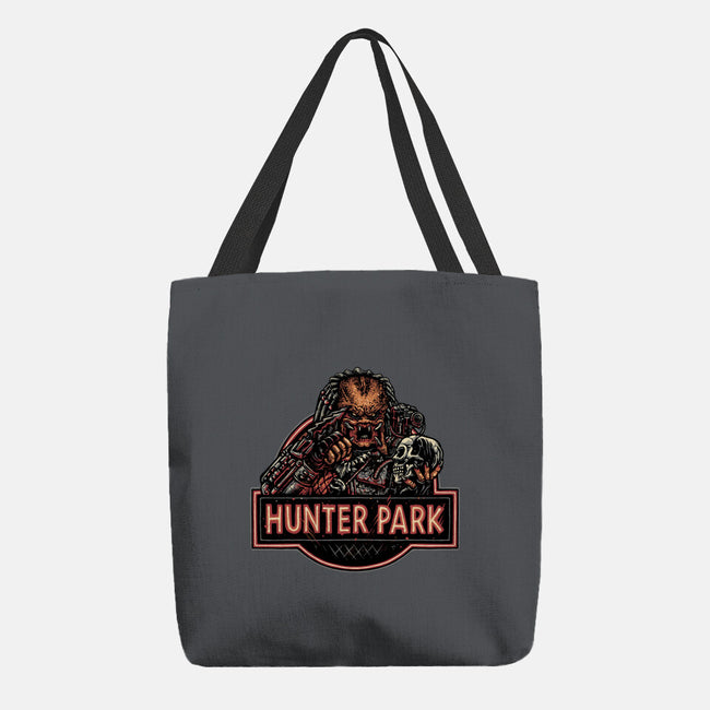 Welcome To Hunter Park-None-Basic Tote-Bag-glitchygorilla
