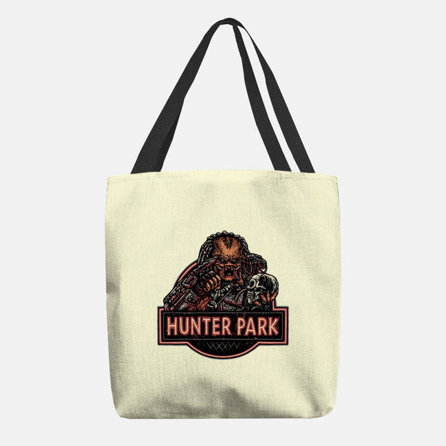Welcome To Hunter Park-None-Basic Tote-Bag-glitchygorilla