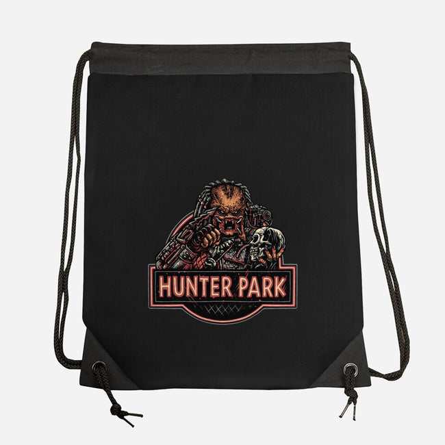 Welcome To Hunter Park-None-Drawstring-Bag-glitchygorilla