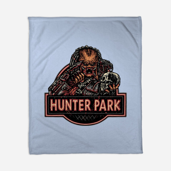 Welcome To Hunter Park-None-Fleece-Blanket-glitchygorilla