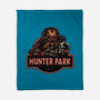 Welcome To Hunter Park-None-Fleece-Blanket-glitchygorilla