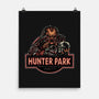 Welcome To Hunter Park-None-Matte-Poster-glitchygorilla