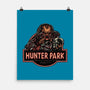 Welcome To Hunter Park-None-Matte-Poster-glitchygorilla