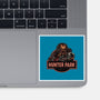Welcome To Hunter Park-None-Glossy-Sticker-glitchygorilla