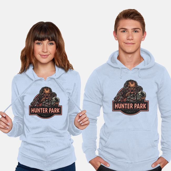 Welcome To Hunter Park-Unisex-Pullover-Sweatshirt-glitchygorilla