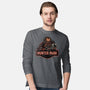 Welcome To Hunter Park-Mens-Long Sleeved-Tee-glitchygorilla