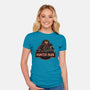 Welcome To Hunter Park-Womens-Fitted-Tee-glitchygorilla