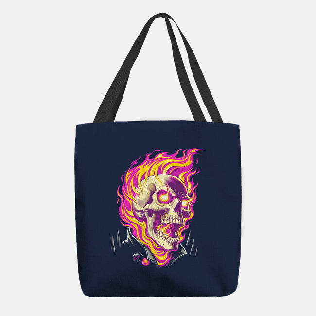 Firey Ride-None-Basic Tote-Bag-CappO