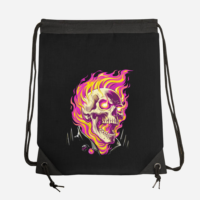 Firey Ride-None-Drawstring-Bag-CappO