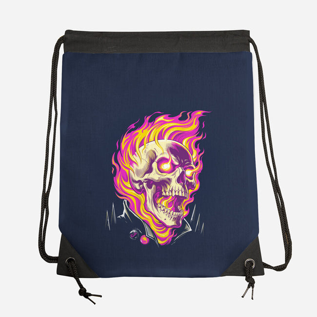 Firey Ride-None-Drawstring-Bag-CappO