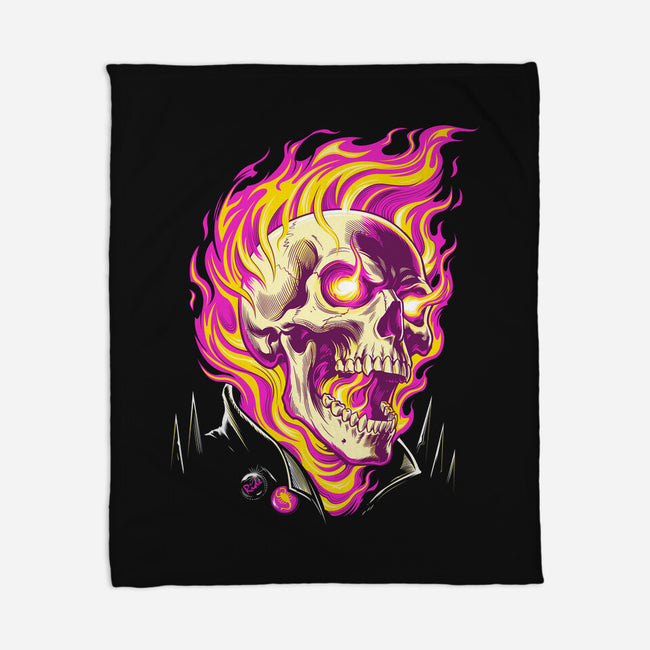 Firey Ride-None-Fleece-Blanket-CappO