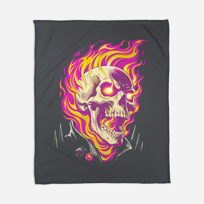 Firey Ride-None-Fleece-Blanket-CappO