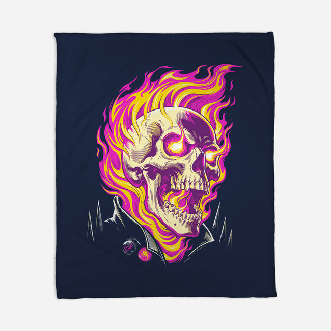 Firey Ride-None-Fleece-Blanket-CappO