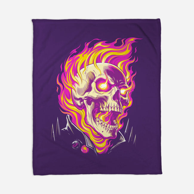 Firey Ride-None-Fleece-Blanket-CappO