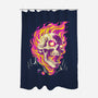 Firey Ride-None-Polyester-Shower Curtain-CappO
