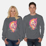 Firey Ride-Unisex-Crew Neck-Sweatshirt-CappO