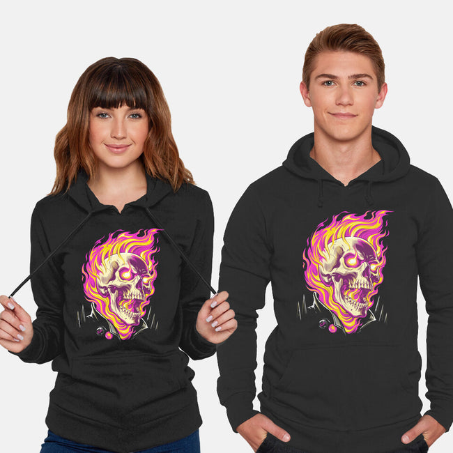 Firey Ride-Unisex-Pullover-Sweatshirt-CappO