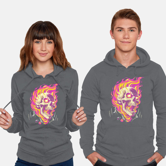 Firey Ride-Unisex-Pullover-Sweatshirt-CappO
