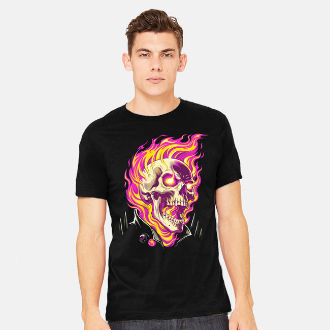 Firey Ride-Mens-Heavyweight-Tee-CappO