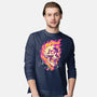 Firey Ride-Mens-Long Sleeved-Tee-CappO