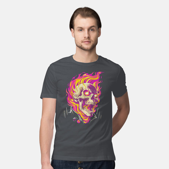 Firey Ride-Mens-Premium-Tee-CappO